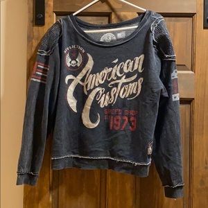 Affliction crew neck